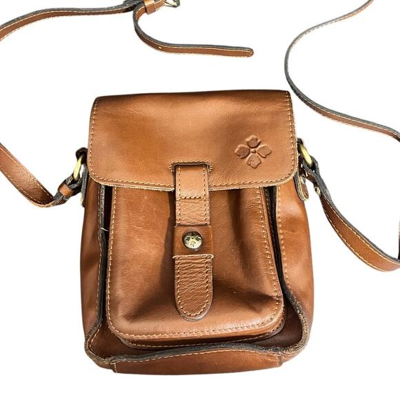 Patricia Nash Handbags - Patricia Nash Lari Crossbody Bag Leather Brown Purse Vintage Tanned